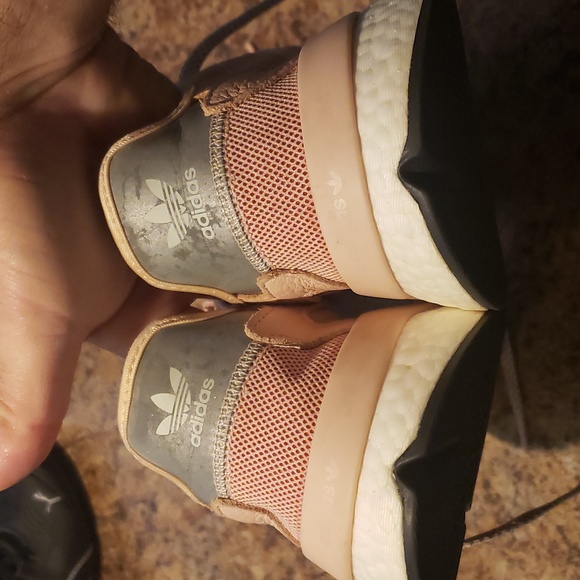 Adidas 3M pink nite jogger scotchlite core running shoes womens 10.5 - Picture 2 of 5